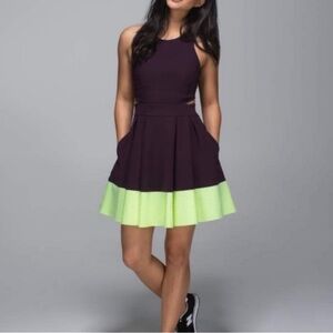 Lululemon Athletica Purple Away Dress